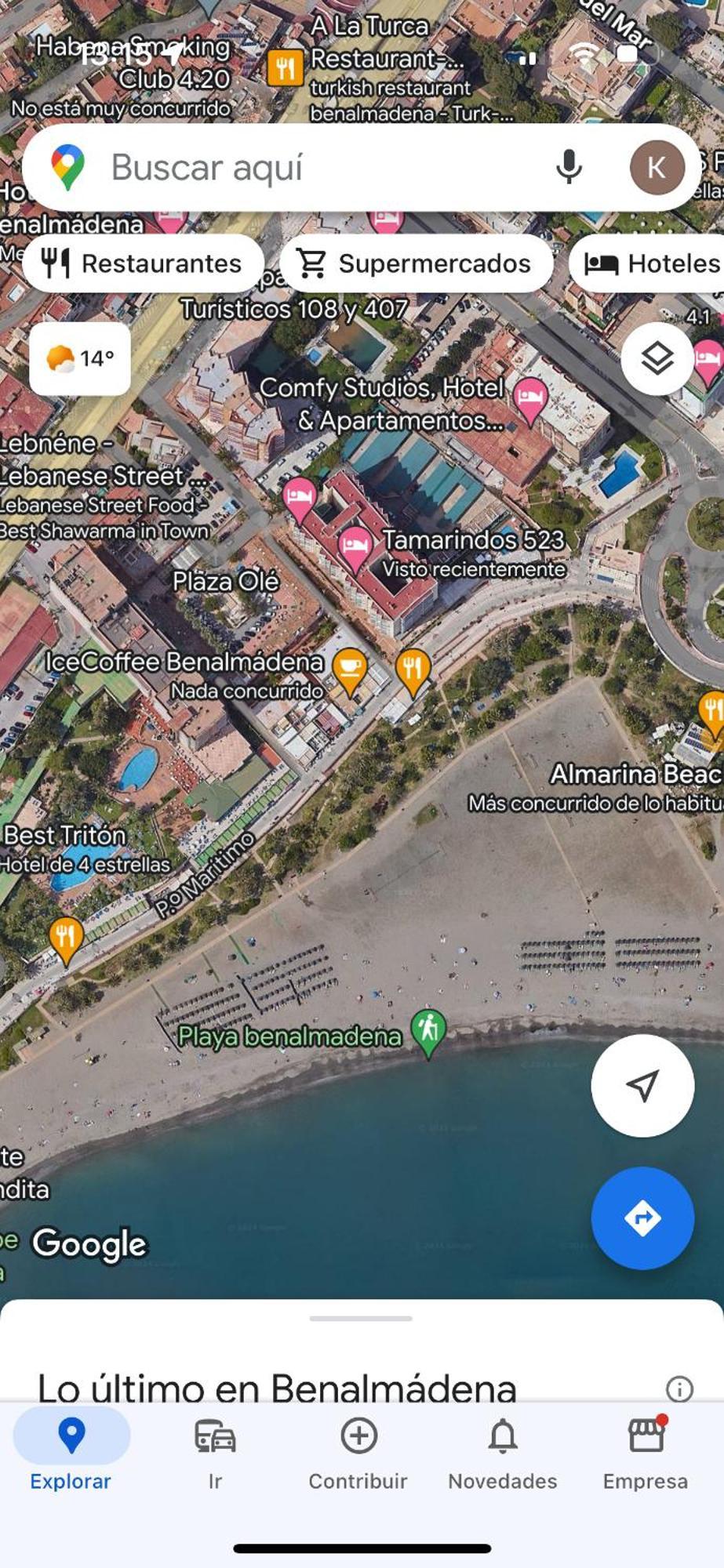 Tamarindo 5 Apartment เบนัลมาเดนา ภายนอก รูปภาพ